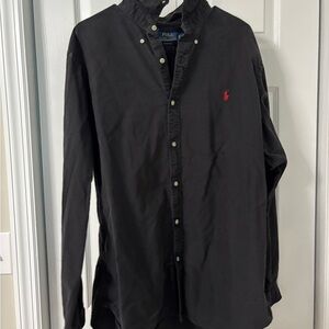 Polo by Ralph Lauren Men's Black Shirt